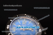 Ball Engineer Hydrocarbon Spacemaster Captain Poindexter Miyota 8215 Automatic PVD Case with Blue Dial and Stick/Arabic Numeral Markers