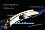 Vacheron Constantin Historiques Toledo Miyota Quartz Steel Case with Stick Markers and Blue Dial