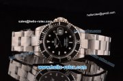 Rolex Submariner 2813 Automatic Case with White Markers Black Dial and Stainless Steel Strap