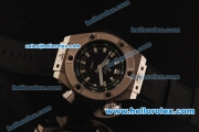 Hublot Big Bang Swis ETA 2824 Automatic Steel Case with Black Dial and Black Rubber Strap