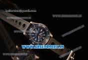 Breitling SuperOcean 2824 Auto Steel Case with Blue Dial and Black Rubber Strap - 1:1 Origianl (GF)