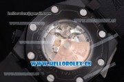 Audemars Piguet Royal Oak Offshore Diver Asia Automatic PVD Case Black Dial Stick Markers and Black Rubber Strap