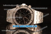 Audemars Piguet Royal Oak Chrono 316L Solid Steel Black Clone AP3126 Automatic 26331OR.OO.1220OR.01