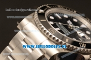 Rolex Submariner Swiss ETA 2836 Automatic Steel Case Black Dial Dots Markers and Steel Bracelet