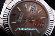 Rolex Datejust Working Chronograph Automatic Movement with Grey Dial