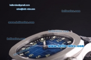 Patek Philippe Aquanaut Swiss ETA 2836 Automatic Full Steel and Blue Dial-1:1 Original