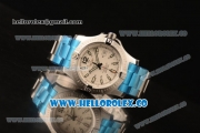 Breitling Colt Swiss ETA 2824 Automatic Steel Case/Bracelet with White Dial and Stick Markers