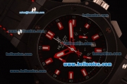 Hublot Big Bang Miyota OS20 Quartz PVD Case with Black Dial and Red Markers 1:1