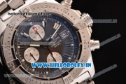 Breitling Avenger Chrono Swiss Valjoux 7750-SHG Automatic Stainless Steel Case with Stainless Steel Strap and Grey Dial