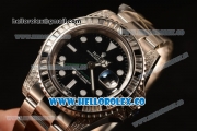 Rolex GMT-Master II All Diamond Black Bezel Automatic (Correct Hand Stack) 116759SANR