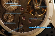 Tag Heuer Grand Carrera Pendulum Tourbillon Manual Winding Movement Steel Case with Black Dial and Steel Bezel