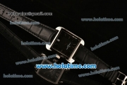 Vacheron Constantin Historiques Toledo Miyota Quartz Steel Case with Stick Markers and Black Dial