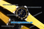 Oris Great Barrier Reef Limited Edition II Swiss ETA 2836 Automatic Steel Case with Black Dial and Yellow Rubber Strap Stick Markers