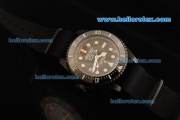 Rolex Sea-Dweller Pro-Hunter Jacques Piccard Edition Automatic Movement PVD Case with Black Dial and Black Nylon Strap