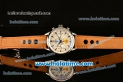 Tag Heuer Carrera Ferrari Chrono Miyota OS20 Quartz Steel Case with White Dial and Silver Stick Markers