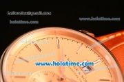 A.Lange&Sohne Saxonia Miyota Quartz Rose Gold Case with Stick Markers and Champagne Dial