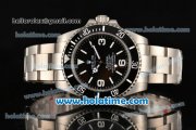 Rolex Blaken Submariner Asia 2813 Automatic Steel Case with Black Dial and Whtie Stick/Arabic Numeral Markers