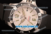 Ball Engineer Hydrocarbon Spacemaster Miyota 8215 Automatic Steel Case with Black Bezel Stick/Arabic Numeral Markers and White Dial