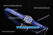 Vacheron Constantin Metiers d'Art Swiss ETA 2824 Automatic Steel Case with Blue MOP Dial and Diamonds Markers