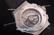 Hublot Big Bang Diamond Bezel HUB4100 Steel Case with Black Dial and Black Leather Strap-1:1 Original