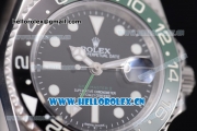 Rolex GMT-Master II Vintage Swiss ETA 2836 Automatic Stainless Steel Case/Bracelet with Dot Markers and Black Dial