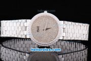 Piaget Swiss ETA Quartz SSCase with Diamond and SSband