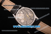 IWC Portuguese Asia 6497 Manual Winding Steel Case with White Dial and Arbaic Numeral Markers