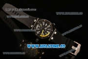 Audemars Piguet Royal Oak Offshore Diver Clone AP Calibre 3120 Automatic Carbon Fiber Case with Black Dial and White Stick Markers - 1:1 Original