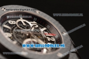 Hublot Big Bang Unico Chrono Swiss Valjoux 7750 Automatic PVD Case with Skeleton Dial and Black Rubber Strap - 1:1 Original