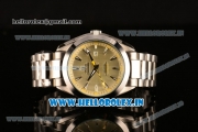 Omega Seamaster Aqua Terra 150 M Asia 2813 Automatic Full Steel with Yellow Dial and Stick Markers