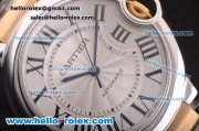 Cartier Ballon Bleu De Medium Size Swiss ETA 2671 Automatic Movement with Silver Dial and Two Tone Strap - 1:1 Original