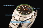 Rolex Milgauss Rolex 3131 Automatic Movement Full Steel with Black Dial and Stick Markers