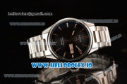 Tag Heuer Carrera Calibre 5 Swiss ETA 2824 Automatic Steel Case Black Dial With Stick Markers Steel Bracelet