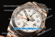 Rolex Explorer II Steel Case With Original Movement White Dial 216570 w