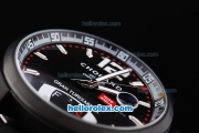 Chopard Gran Turismo XL Power Reserve Working Automatic with Black Dial and PVD Case-Rubber Strap