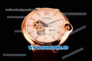 Cartier Ballon Bleu De 42MM Miyota 82S7 Automatic Rose Gold Case with White Dial and Stick Markers