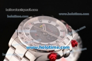 Rolex Daytona Brevet Asia 3836 Automatic Full Steel with White/Gray Dial and Stick Markers