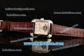 Vacheron Constantin Historiques Toledo Tourbillon Asia ST25 Automatic Steel Case with White Dial and Silver Markers