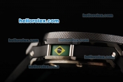 Hublot Big Bang King Miyota Quartz Movement PVD Case with Black Dial and Stick Markers