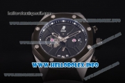 Audemars Piguet Royal Oak Offshore Chrono Miyota Quartz PVD Case with Black Dial and Rubber Strap (EF)