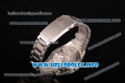 Omega Seamaster 300 Master Co-Axial Clone Omega 8500 Automatic Full Steel with Black Dial and Stick Markers