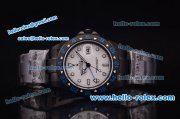 Rolex Explorer II PXD Limited Edition Swiss ETA 2836 Automatic Full PVD with White Dial