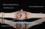 Audemars Piguet Royal Oak Lady Miyota OS2035 Quartz Rose Gold/Diamond Case with White Leather Bracelet and White Dial (EF)