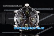 BlancPain Fifty Fathoms 500 Fathoms Japanese Miyota 8205 Automatic Steel Case with Black Dial and Black Nylon Strap