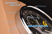 Ferrari Scuderia Quartz Wall Clock Stainless Steel Case with Black Dial