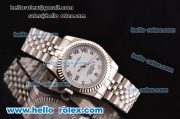 Rolex Datejust Automatic Movement Full Steel with ETA Coating Case and White Dial