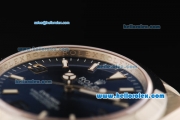 Rolex Explorer Automatic Movement Full Steel with Blue Dial and White Markers