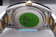 Rolex Air-King Oyster Perpetual Automatic Two Tone with White Dial-New Version