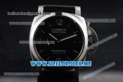 Panerai Luminor Marina Oracle Team USA 8 Days Limited Edition PAM 724 Clone P.9000 Automatic Steel Case with Black Dial and Stick/Arabic Numeral Markers (KW)