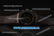 Hublot Big Bang Unico Chrono Swiss Valjoux 7750 Automatic PVD Case with Skeleton Dial and Black Rubber Strap - 1:1 Original